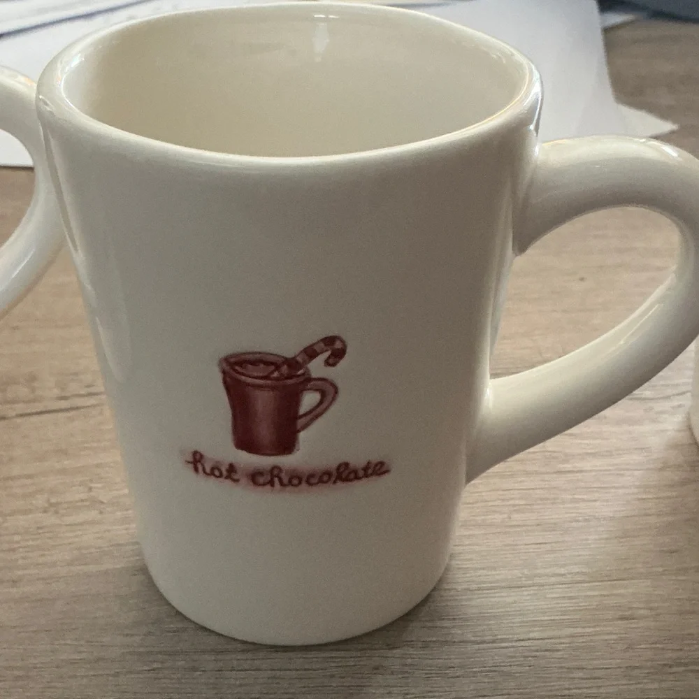 Williams Sonoma Cream Mug set of 6.
